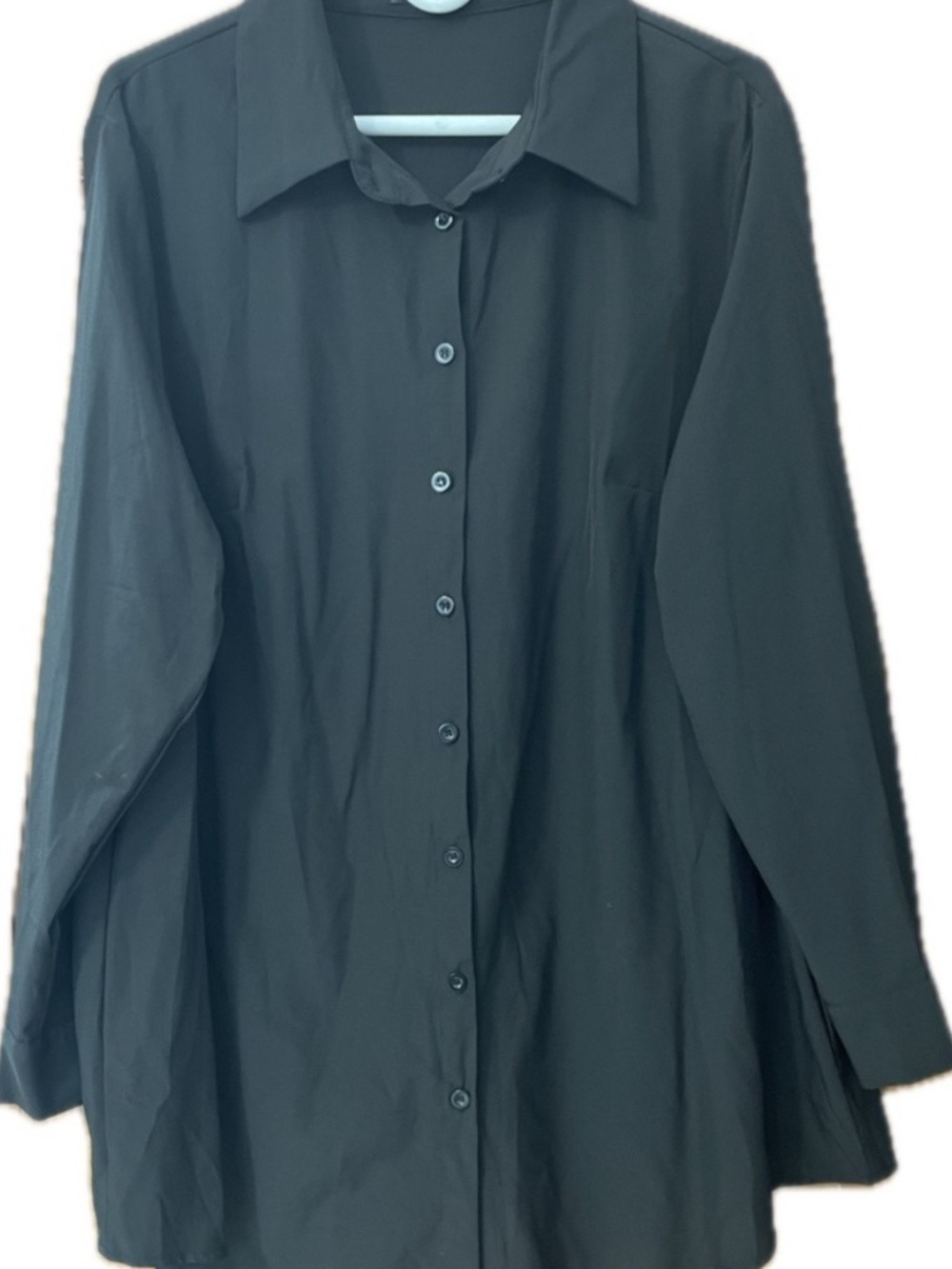 Long Button-Up Shirt